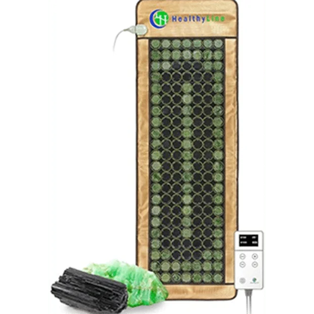 Healthyline heating pad is from a small business brand Healthyline heating pads mit negative ions & natural heat therapy to penetrate deep into muscles. helps with body pain, stiffness & inflammation improves blood circulation