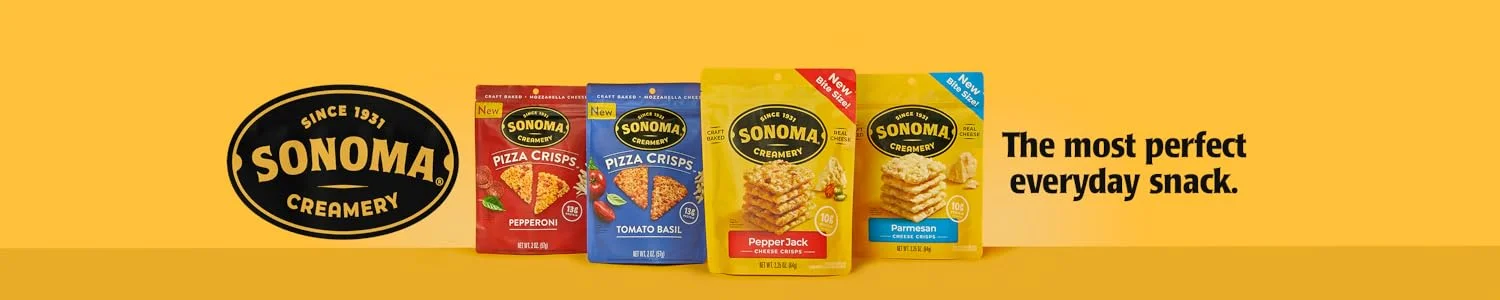 Sonoma Creamery cheese crisps lineup